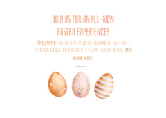 Easter Holiday Market Ad and Egg Hunt