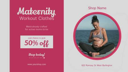 Top-notch Maternity Workout Apparel At Half Price Full HD video Design Template