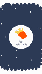 Info about Fast Casual Restaurant with Pizza Piece