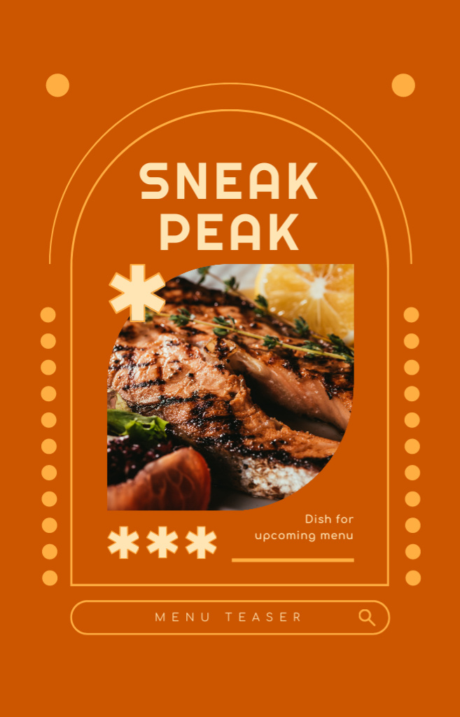 Catering Services with Delicious Snacks IGTV Cover Design Template