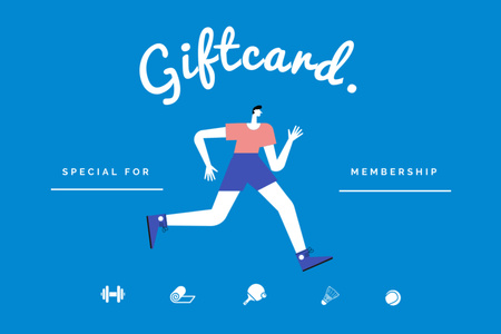 Special Offer of Gym Membership Gift Certificate Design Template