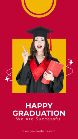 Platilla de diseño Congratulations Graduation Instagram Story