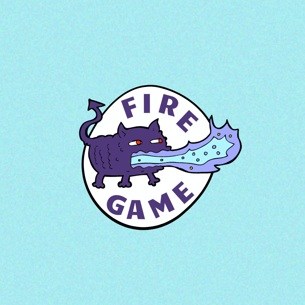 Sport Store Emblem with Funny Character Logo – шаблон для дизайна