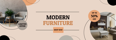 Platilla de diseño Get a Discount On a Limited Edition Furniture Tumblr