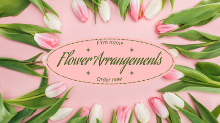 Platilla de diseño Flower arrangements Youtube