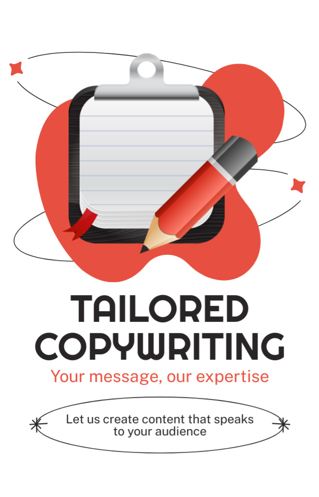 Professional Copywriting Service With Expertise Offer IGTV Coverデザインテンプレート