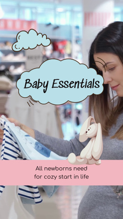 Reduced Costs for Pregnancy Essentials TikTok Video Design Template