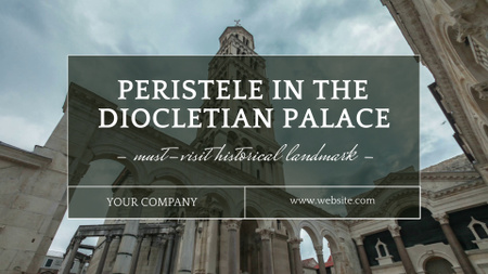 Travel Tour Offer with Diocletian Palace Full HD video Design Template
