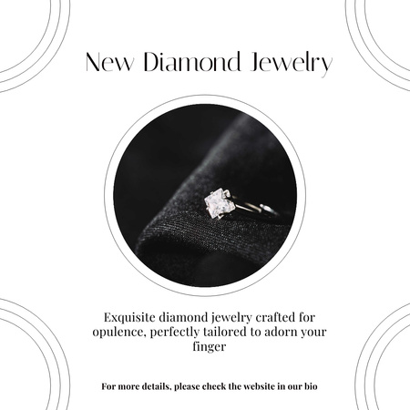 Platilla de diseño Diamond Ring for Women Instagram