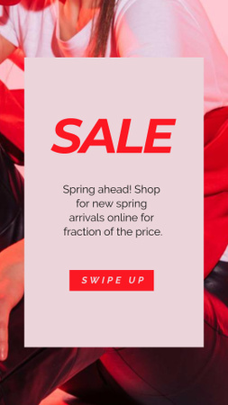 Special Spring Sale Instagram Story Modelo de Design