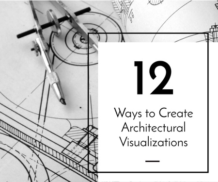 Training Courses for Architects in Visualization Large Rectangle Design Template