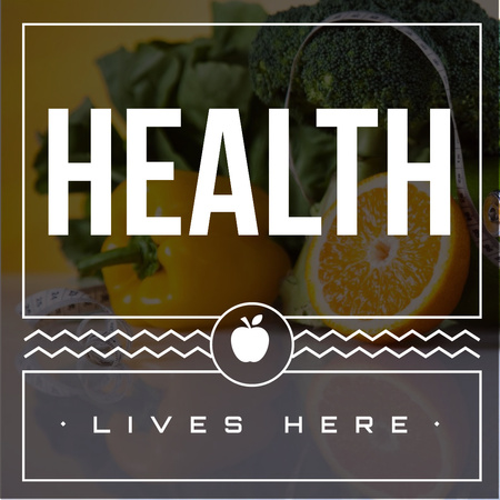 Platilla de diseño Healthy nutrition Concept Instagram