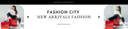 Designvorlage New Fashion arrivals für Ebay Store Billboard