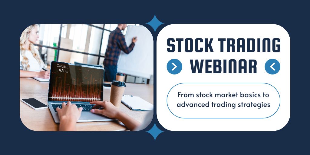 Modèle de visuel Webinar on Basic Stock Trading Strategies - Twitter