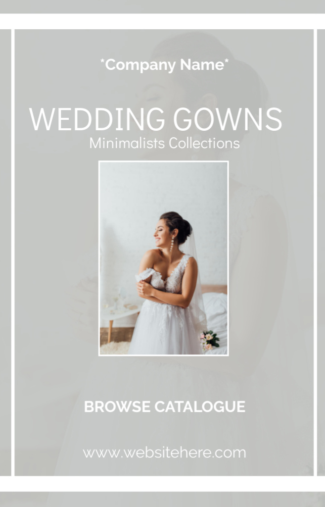 Bridal Gowns Shop Offer IGTV Cover Modelo de Design