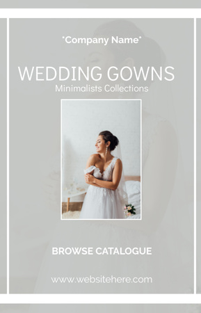 Plantilla de diseño de Bridal Gowns Shop Offer IGTV Cover 