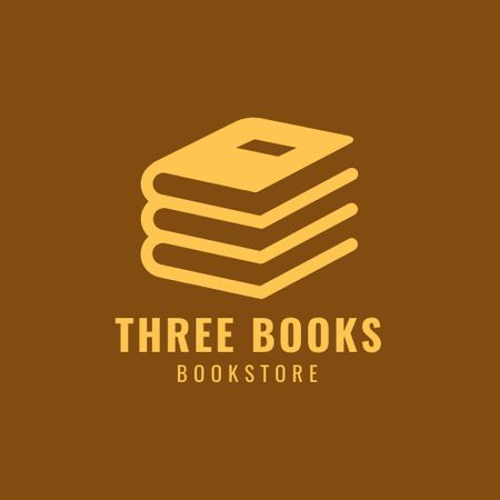Modèle de visuel Books Shop Announcement - Logo
