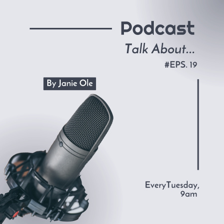 Keep an eye out for New Releases on Tuesdays Podcast Cover Design Template