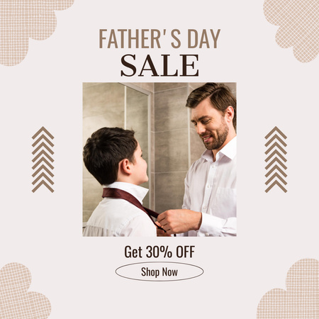 Father's Day Special Proposal in Pastel Colours Instagram Design Template