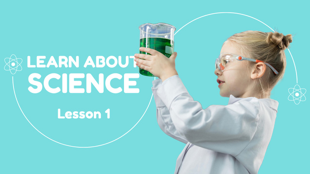 Template di design Learn About Science Youtube Thumbnail