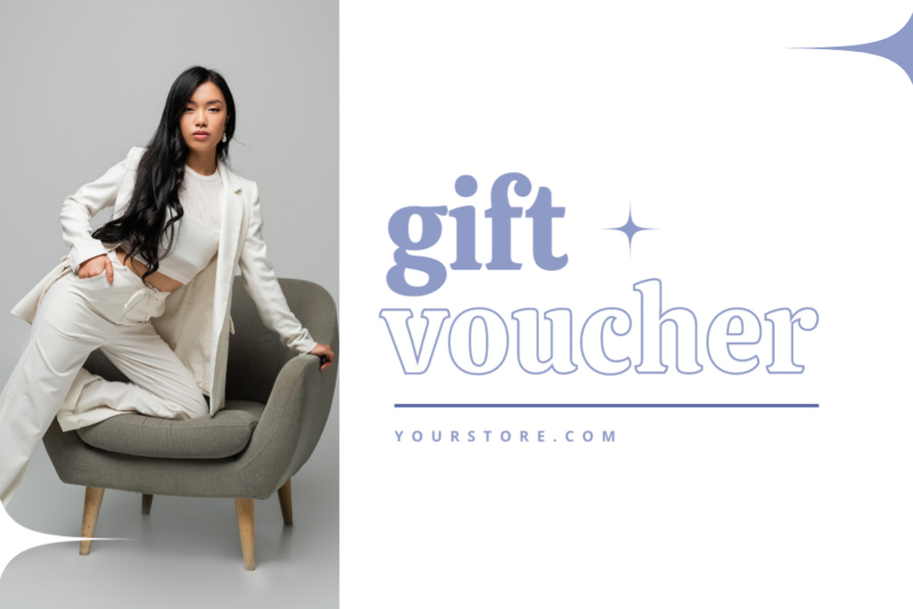 Special Offer from Fashion Store Gift Certificate – шаблон для дизайну