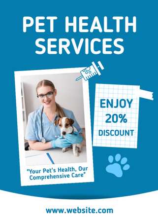 Pets Health Services Flayer Design Template