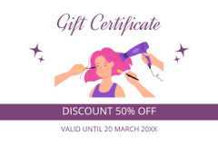 Discount Offer on Services in Beauty Salon