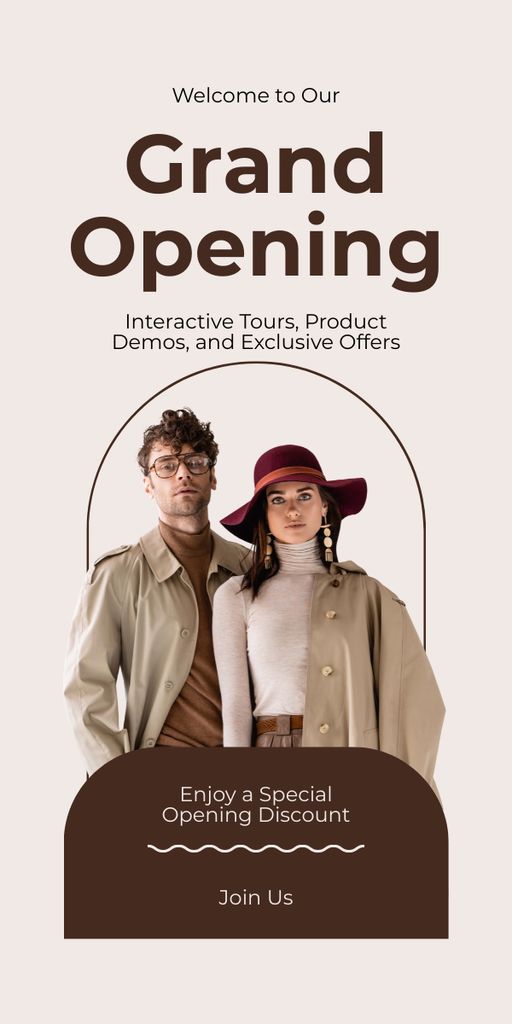 Grand Opening Graphic Design Template