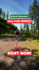 Lovely Bicycles Rental Service With Discount By Promo Code