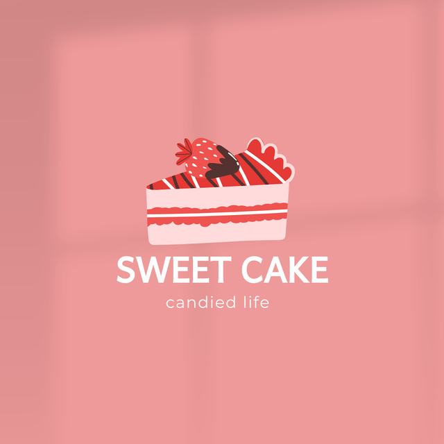 Template di design Mouthwatering Pastries Baked with Love Logo