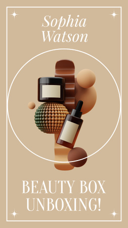 Plantilla de diseño de Beauty Products Ad Instagram Video Story 