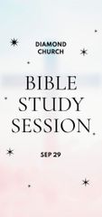 Bible Study Session Invitation