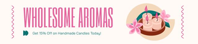 Grand Sale on Aroma Candles Ebay Store Billboard Tasarım Şablonu