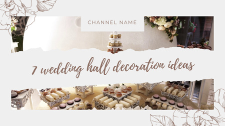 Designvorlage Helpful Decoration Ideas For Wedding Hall für YouTube intro