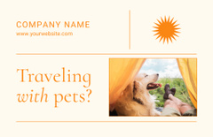 Tips for Travelling with Pets with Golden Retriever