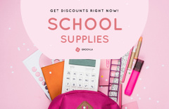 Back to School Sale of Stationery