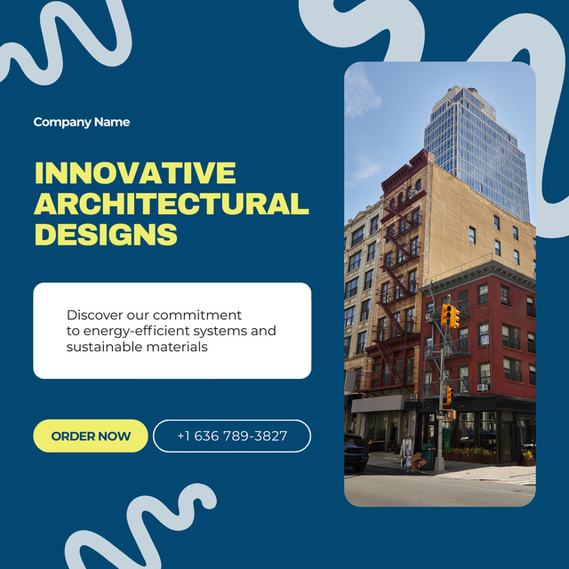 Modèle de visuel High Standard Architectural Designs Offer - LinkedIn post
