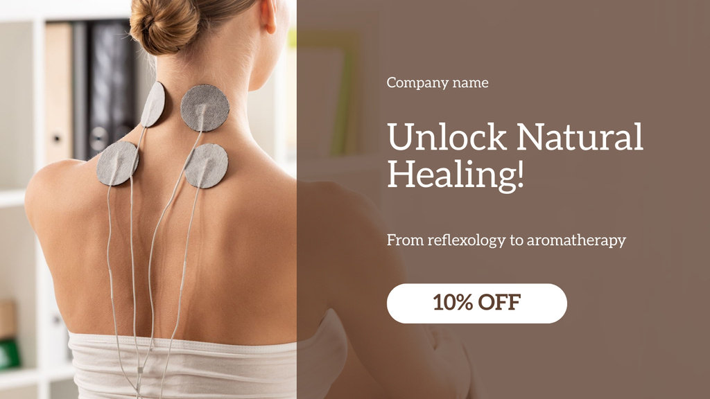 Reflexology And Other Natural Healing Therapies Offer Title 1680x945px Design Template