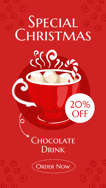 Chocolate Drink Special Christmas Offer