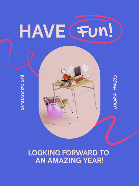 Modèle de visuel Must-Have School Supplies Sale and Fun - Poster 36x48in