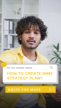 Helpful Way Of Making SMM Strategy Plan TikTok Video Design Template