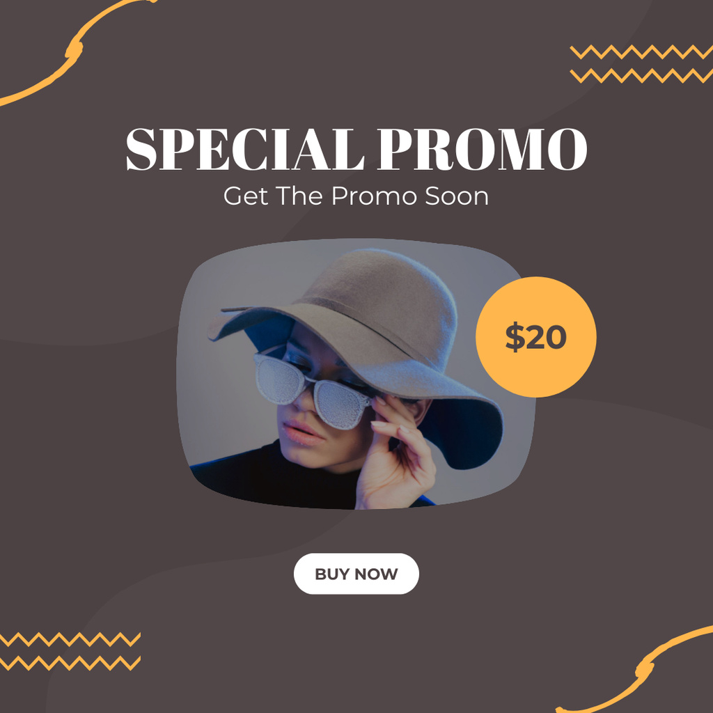 Special Promo Female Fashion Clothes Sale Instagramデザインテンプレート
