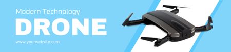 Modèle de visuel Offre pour Drone Créé par les Nouvelles Technologies - Ebay Store Billboard