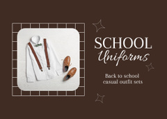 Back to School Announcement with Uniform