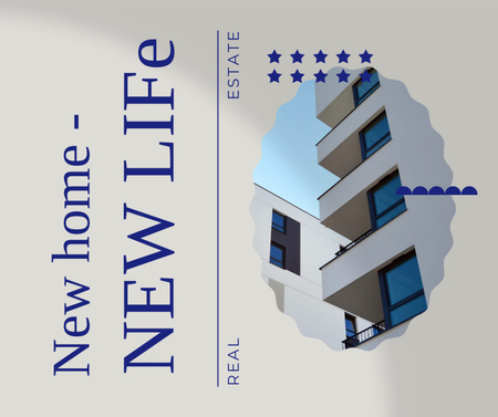 Offer of Home for New Life Facebook tervezősablon