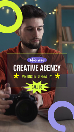High-impact Creative Agency Services Offer TikTok Video Design Template