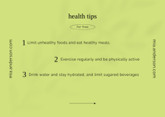 Healthy Nutrition Tips from Nutritionist