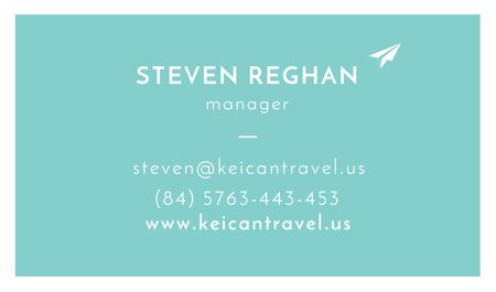 Manager Services Offer Business card Design Template