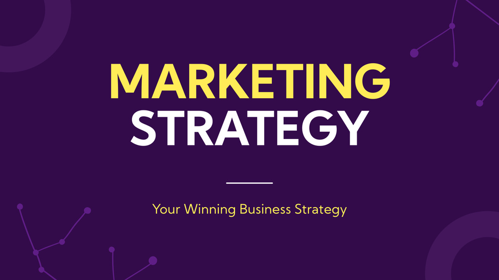 Plantilla de diseño de Winning Business Strategy With Marketing Research Presentation Wide 