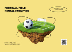 Football Green Field Rental Announcement